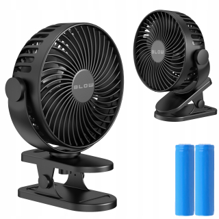 KANCELÁRSKY VENTILÁTOR MINI STOLNÝ VENTILÁTOR BEZDRÔTOVÝ SVOR NA BATÉRIU